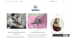 Desktop Screenshot of kotton.pl